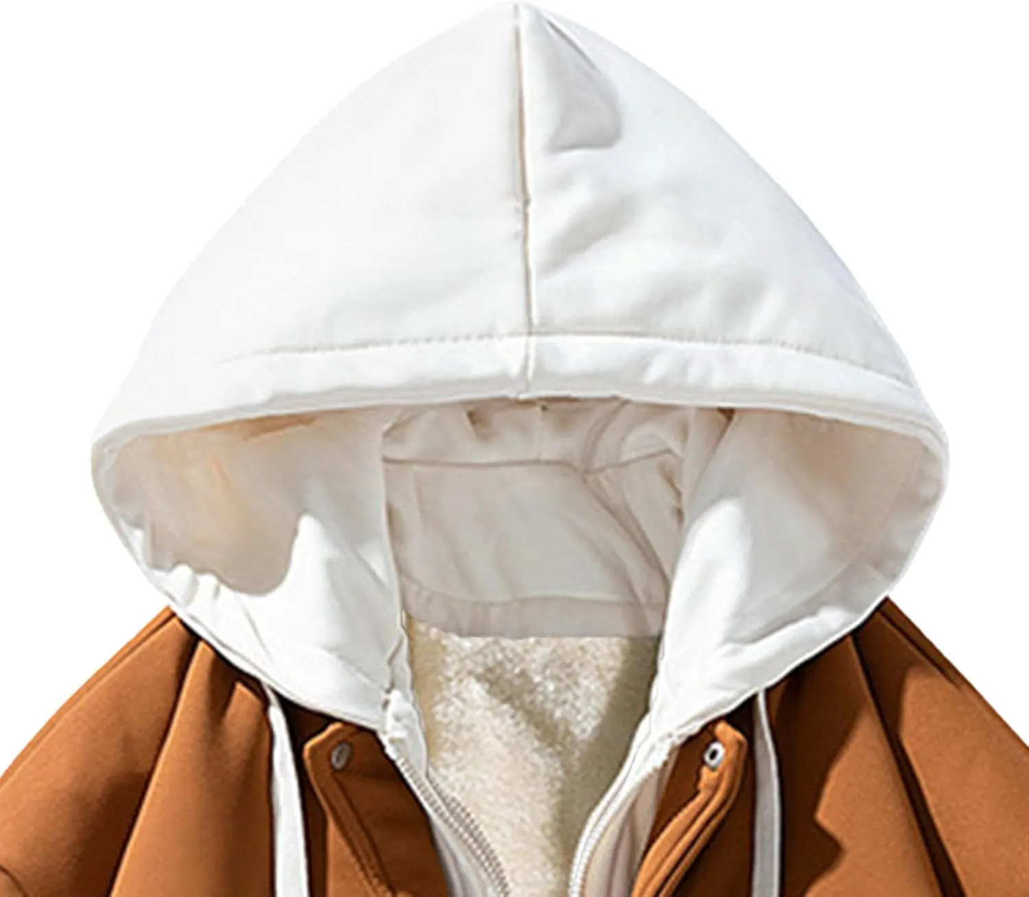Men's Casual Varsity Jacket Hooded Vintage Lightweight Bomber Jackets Baseball Flight Hood Coat Windbreaker