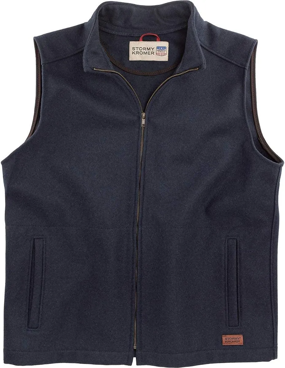 Stormy Kromer The Ironwood Vest - Mens Winter Zip Vest, Cold Weather Outerwear