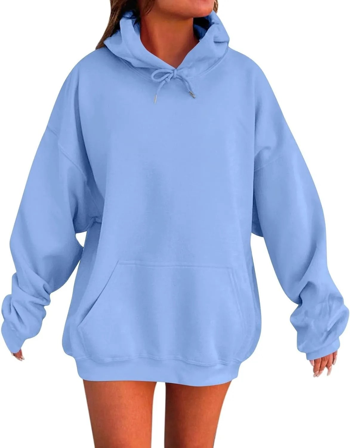 Womens Cardigan Tops Button Coat Plus Jacket Loose Winter Hooded Wool Women Plush Size Coats