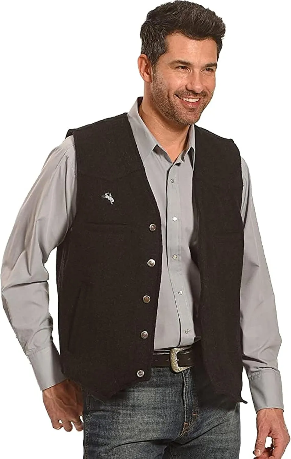 Wyoming Traders mens Wyoming Wool Vest