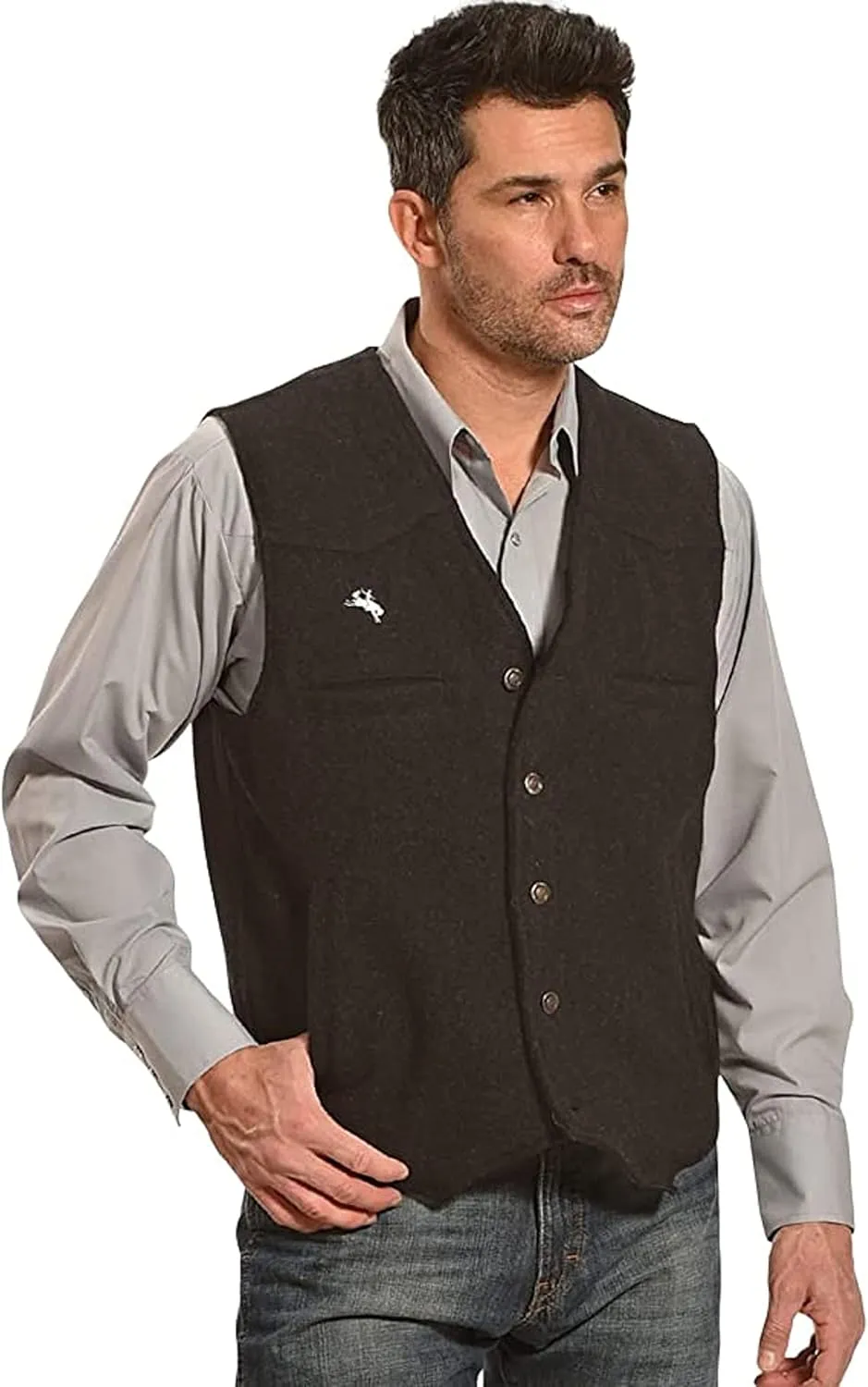 Wyoming Traders mens Wyoming Wool Vest