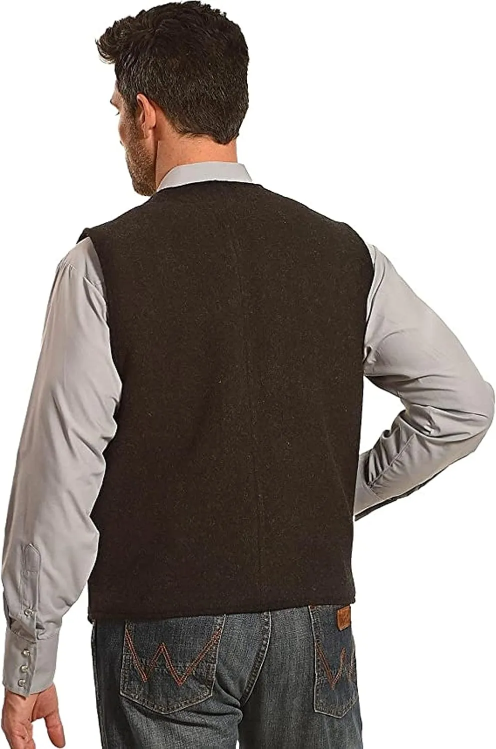 Wyoming Traders mens Wyoming Wool Vest
